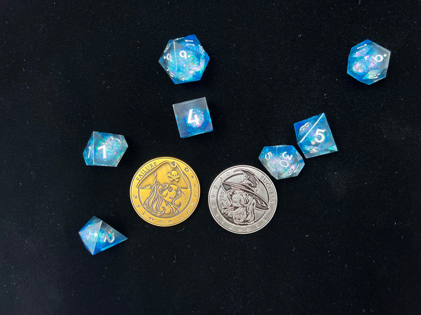 Lady Pirates Silver Divination Coin