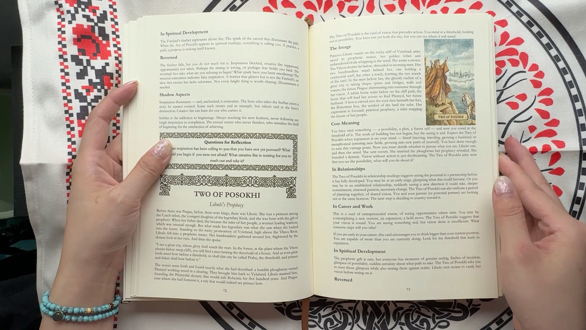 Firebird Tarot Companion Book