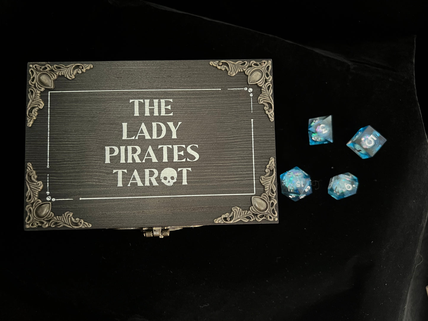 Lady Pirates Tarot Wooden Box
