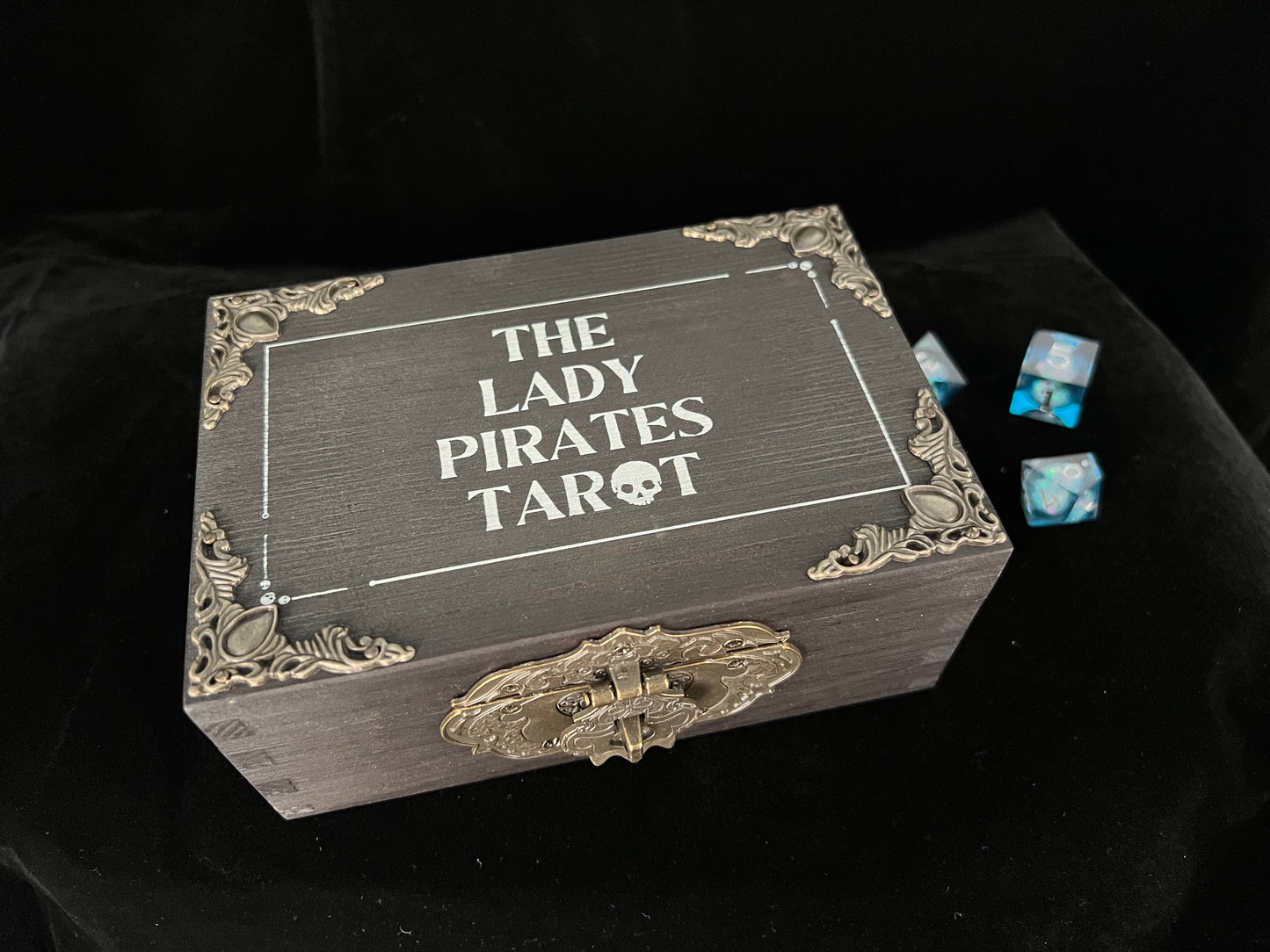 Lady Pirates Tarot Wooden Box