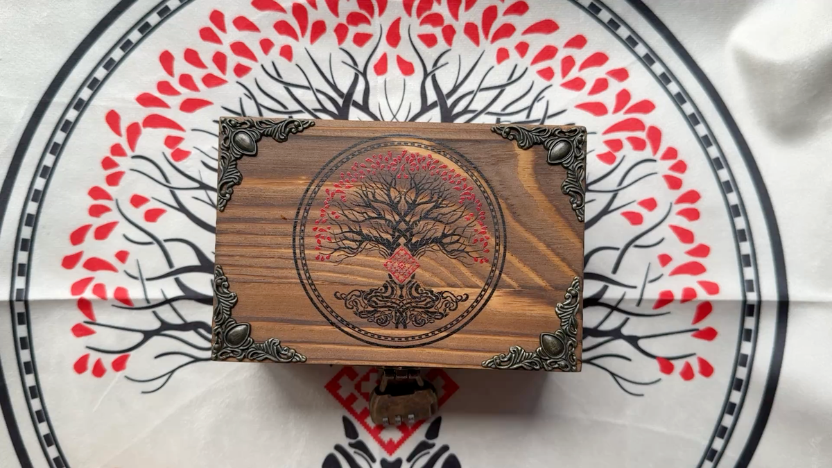 Firebird Tarot Wooden Box