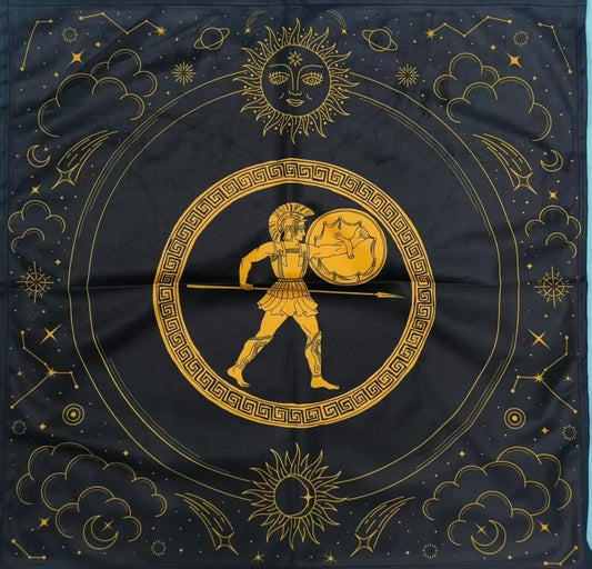 Hellenic Tarot Altar Cloth