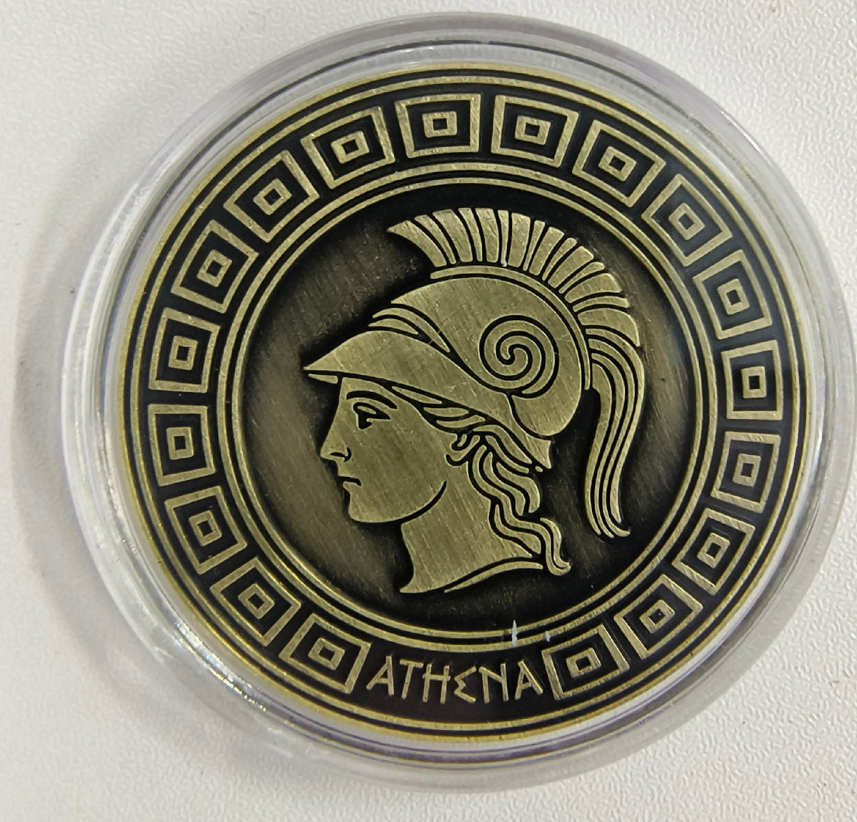 Hellenic Tarot Gold Divination Coin